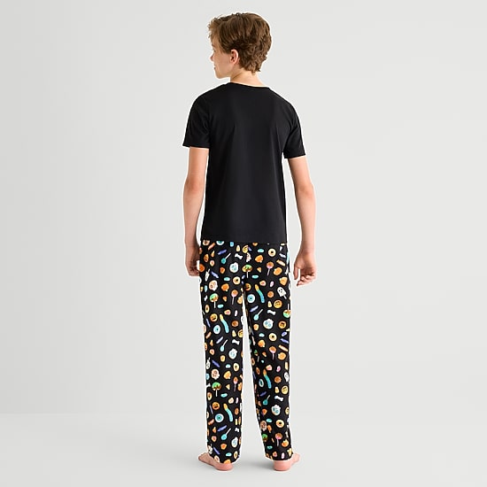 Mixit Little & Big Kid Unisex Crew Neck Short Sleeve 2-pc. Matching Family Pajama Set