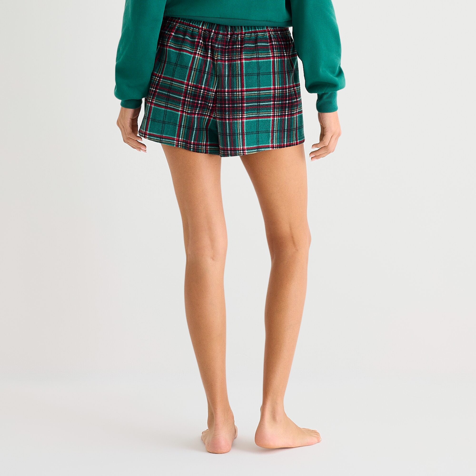 North Pole Trading Co. Fleece Mix and Match Pajama Shorts