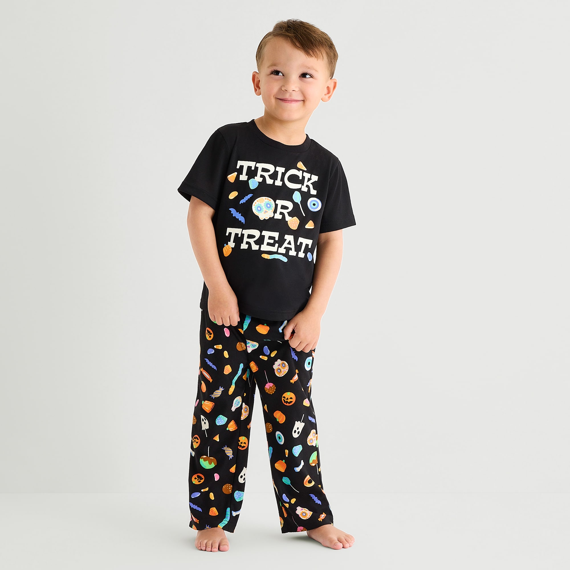 Mixit Toddler Unisex Crew Neck Short Sleeve 2-pc. Pajama Set
