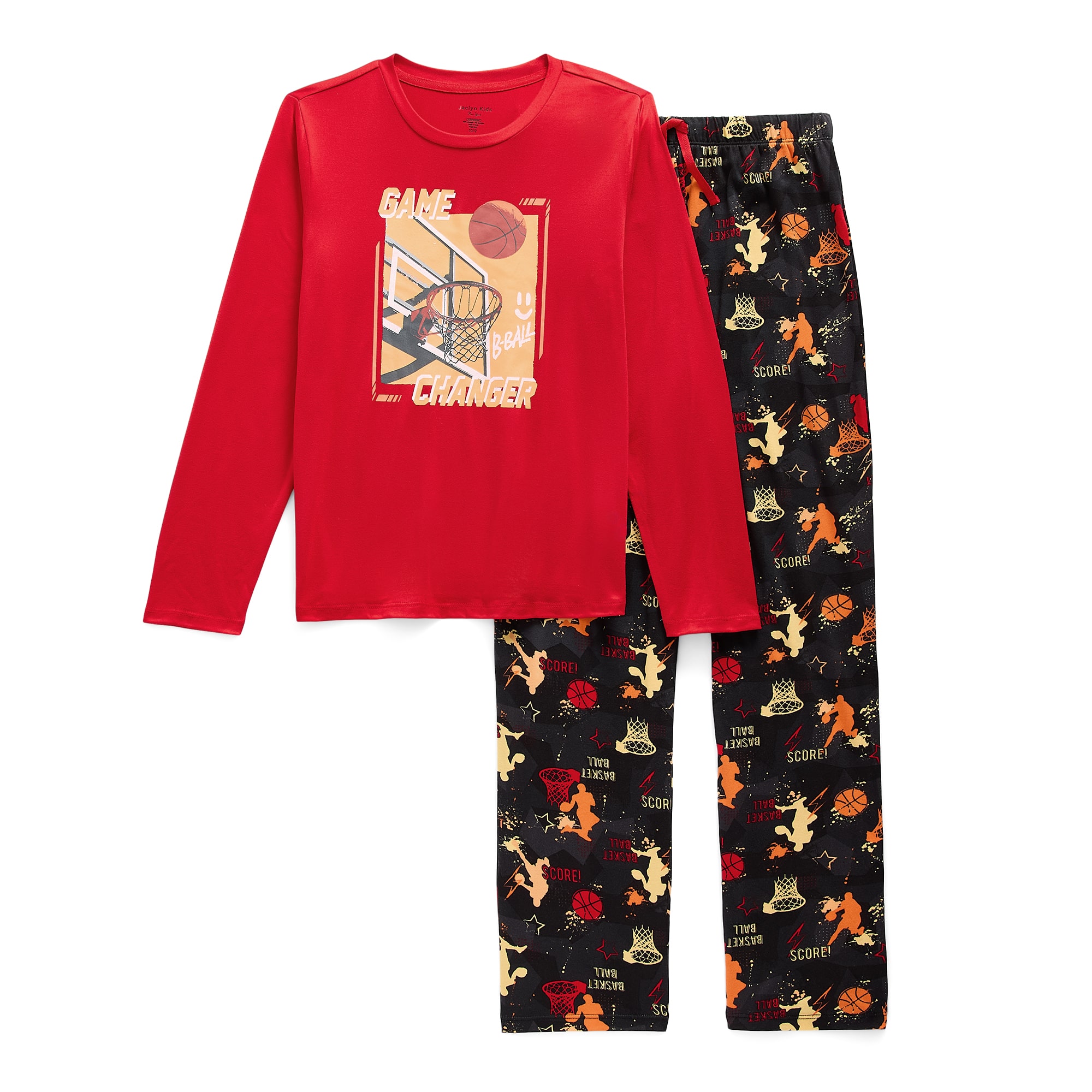 Jaclyn Boys National Brand Sleep Little & Big Kid Long Sleeve 2-pc. Pajama Set