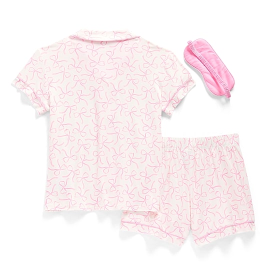 Sleep On It Little & Big Kid Girls Short Sleeve 2-pc. Pajama Set