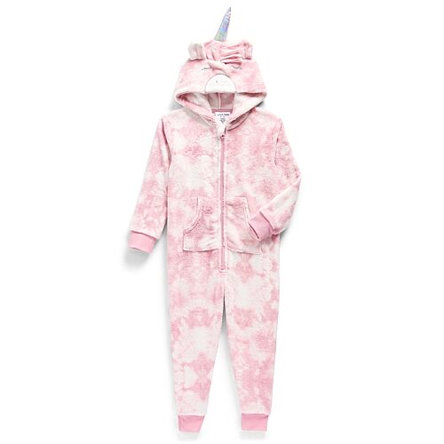 Jaclyn Kids' Na Girls Long Sleeve 2-pc. Pajama Set In Pink