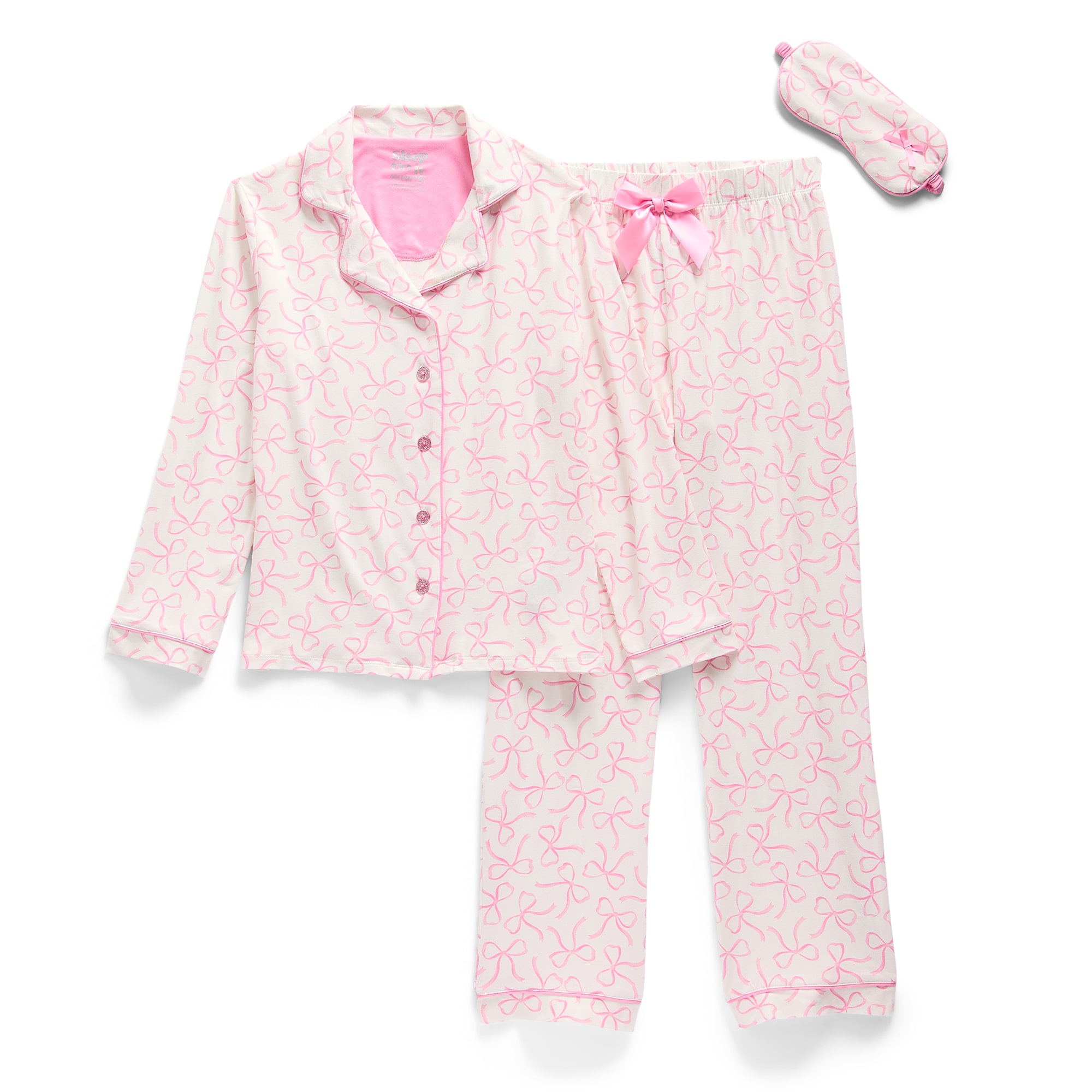 Sleep On It Little & Big Kid Girls Long Sleeve 2-pc. Pajama Set