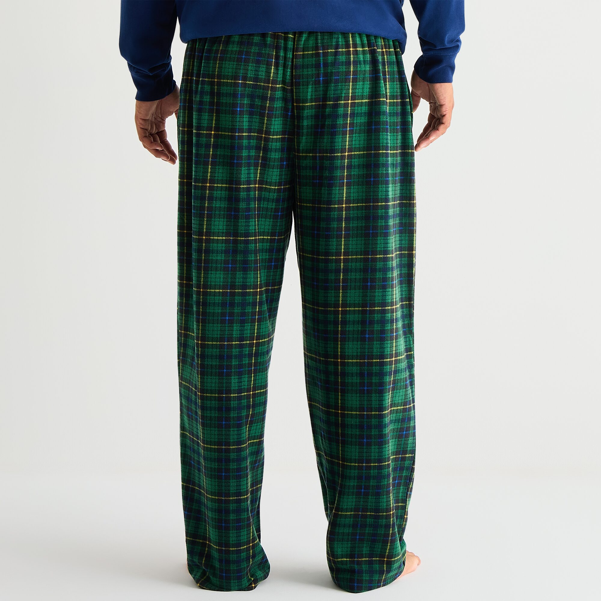 St. John's Bay Mens Big and Tall Microfleece Pajama Pants