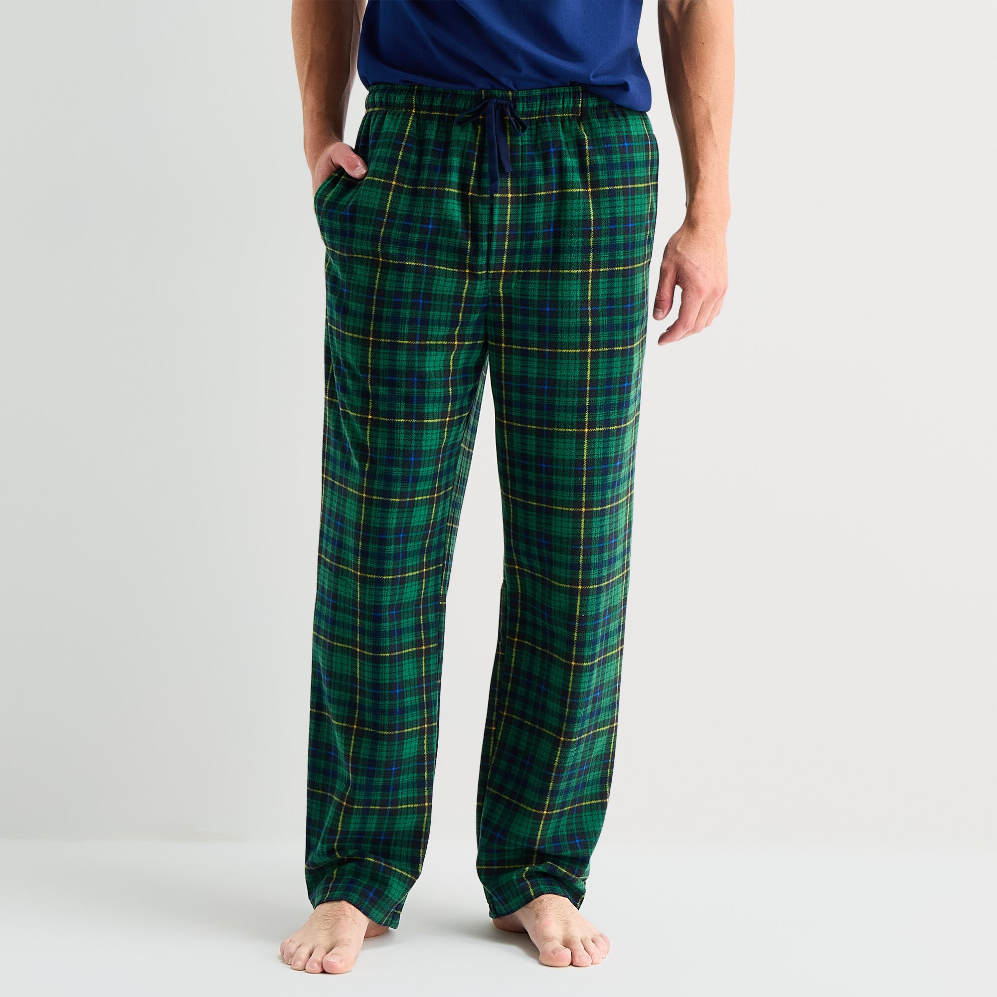 St. John's Bay Mens Microfleece Pajama Pants