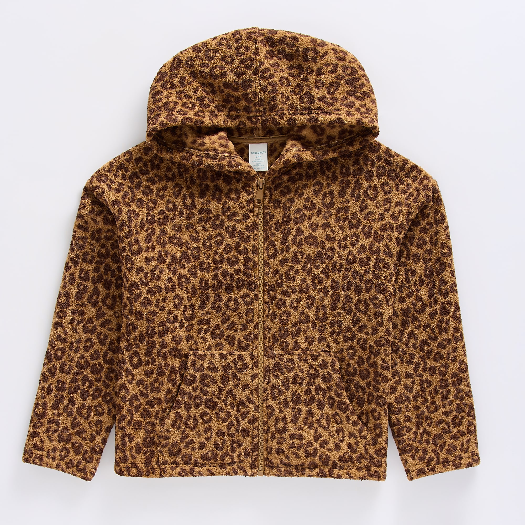 Thereabouts Little & Big Kid Girls Long Sleeve Zipper Hoodie