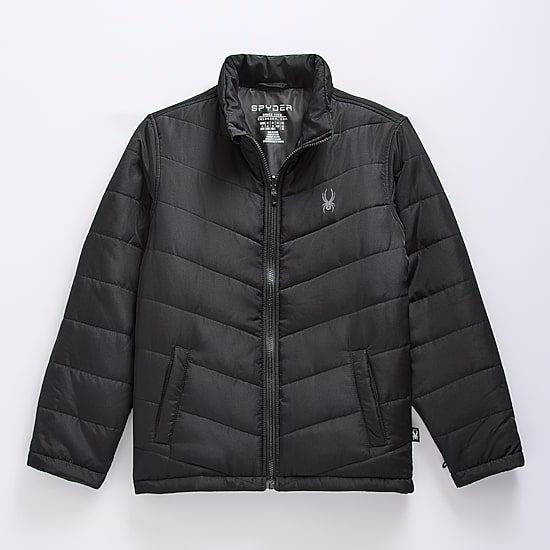 Spyder Little & Big Kid Boys Weather Resistant Heavyweight System Jacket