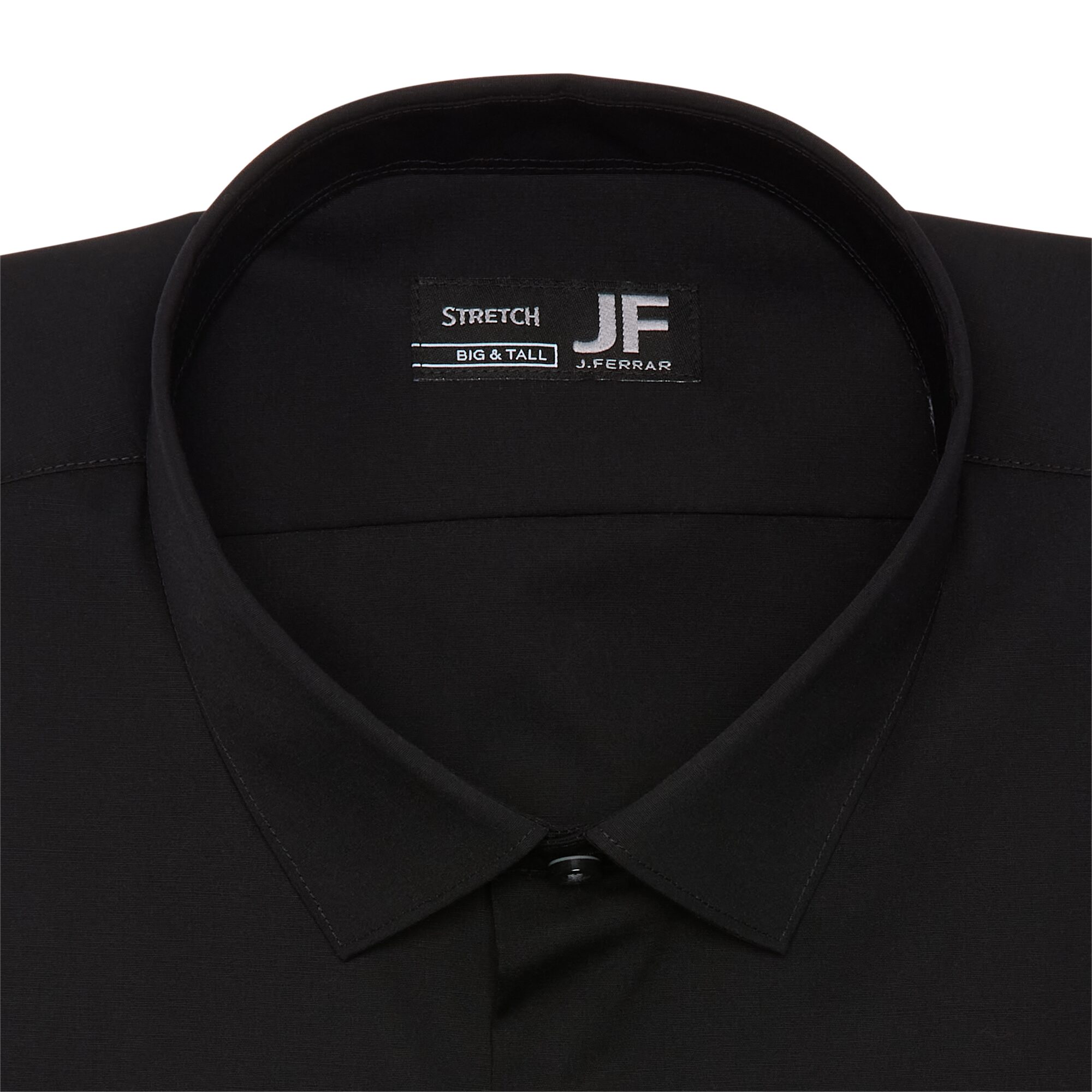 J. Ferrar Ultra Comfort Big & Tall Mens Regular Fit Stretch Fabric Wrinkle Free Long Sleeve Dress Shirt