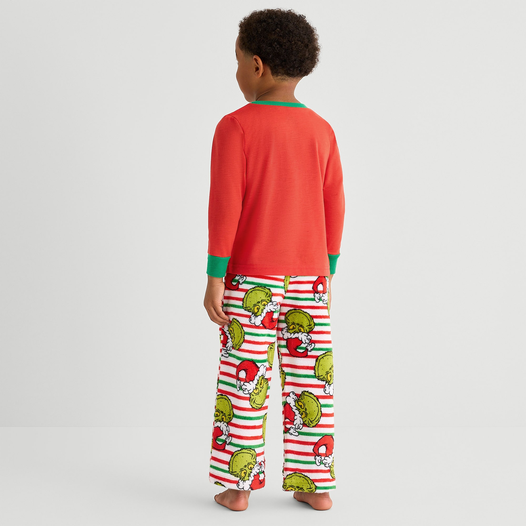 Unisex Dr. Seuss Grinch Long Sleeve 2-pc. Matching Family Pajama Set