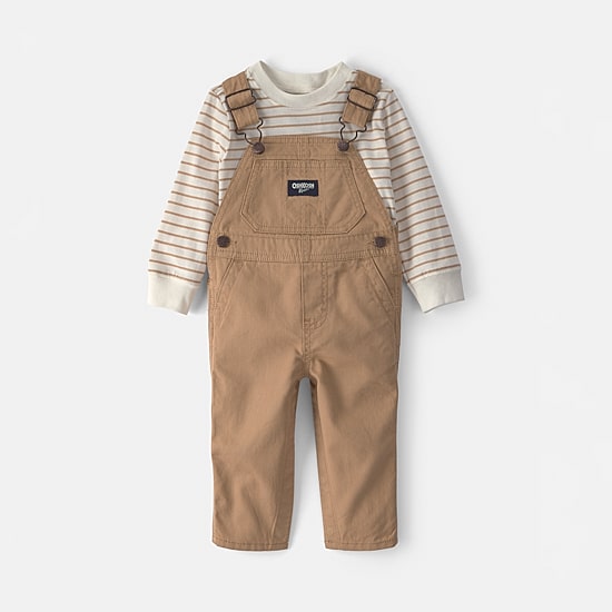 Oshkosh Baby Boys 2-pc. Overall Set