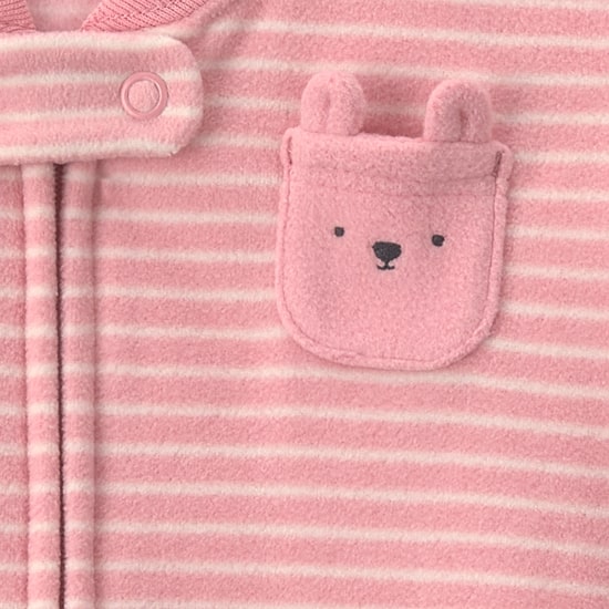 Carter's Microfleece Bunny Baby Girls Long Sleeve Sleep Sack