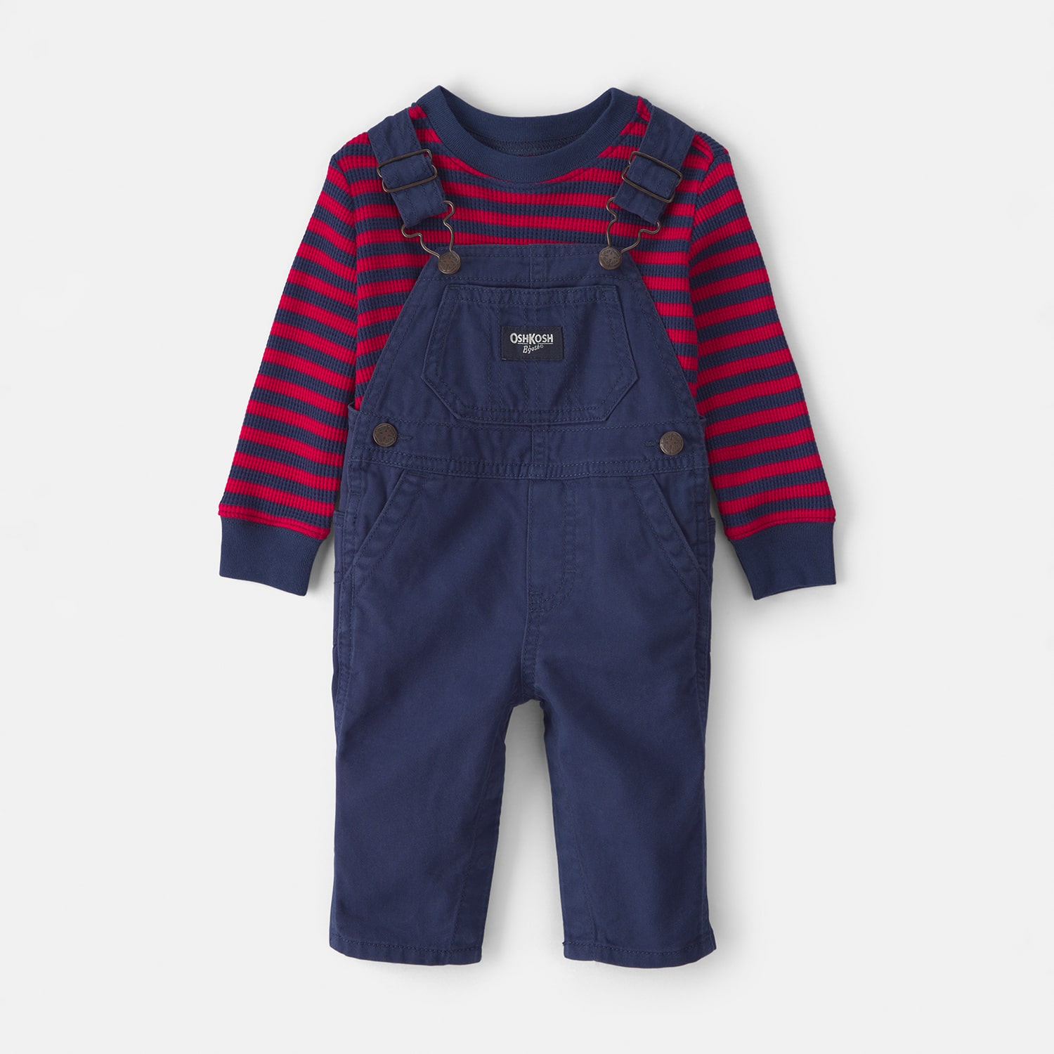 Oshkosh Baby Boys 2-pc. Overall Set