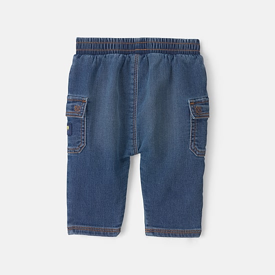 Oshkosh Baby Boys Mid Rise Straight Regular Fit Pull-On Pant