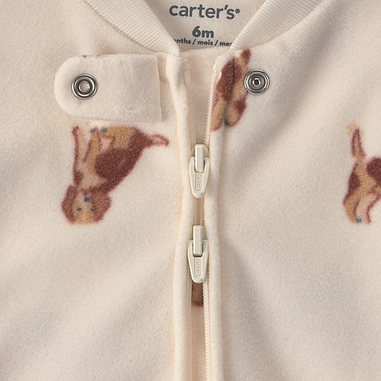Carter's Microfleece Dog Baby Boys Animal Sleep and Play