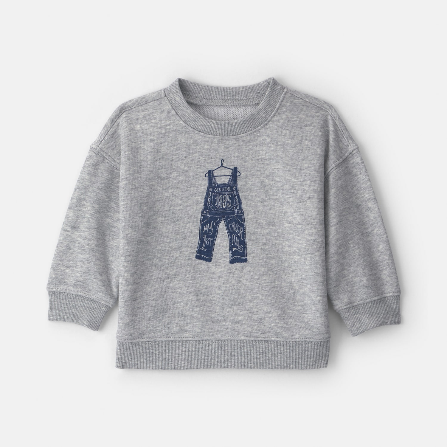 Oshkosh Baby Boys Crew Neck Long Sleeve Sweatshirt