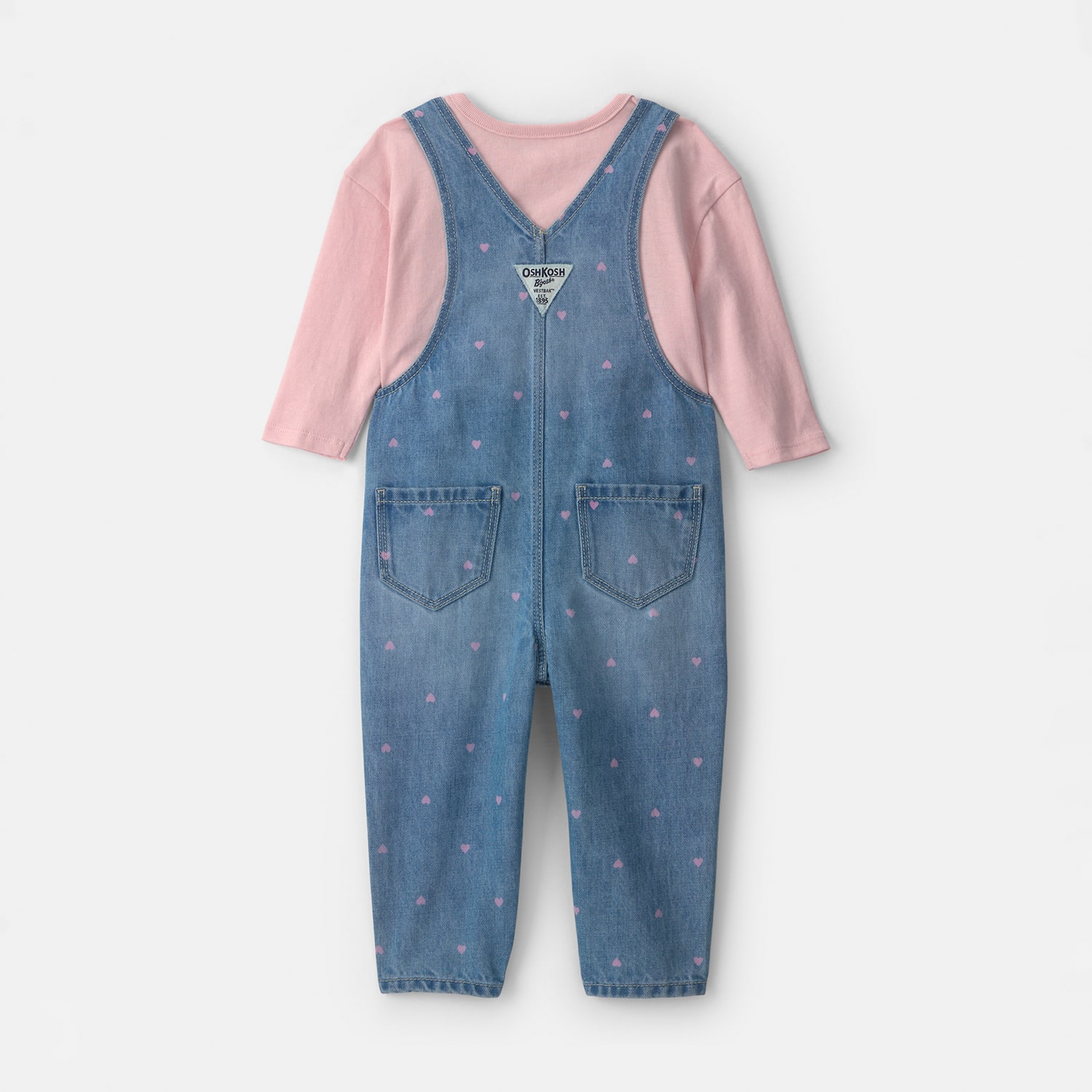 Oshkosh Baby Girls 2-pc. Overall Set