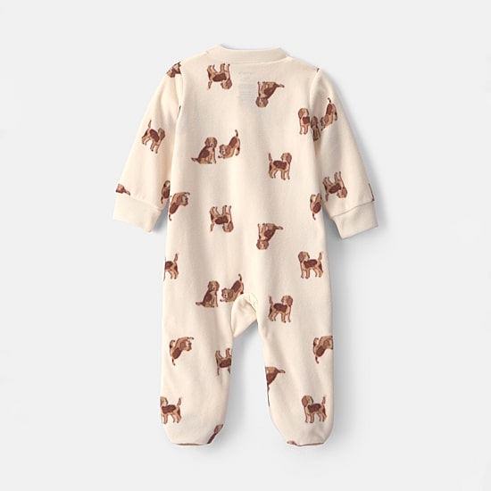 Carter's Microfleece Dog Baby Boys Animal Sleep and Play