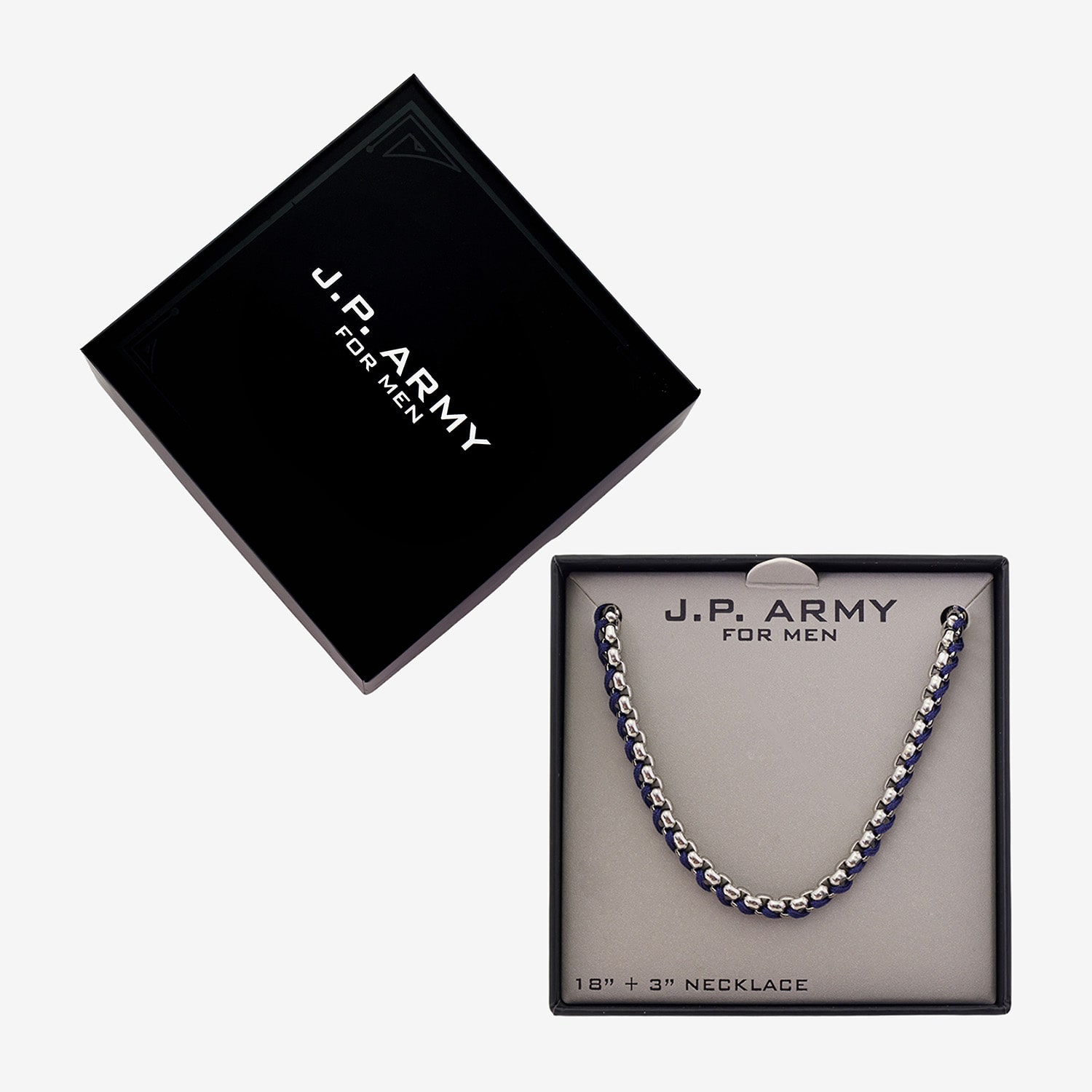 J.P. Army Mens 18 Inch Fashion Chain Necklace