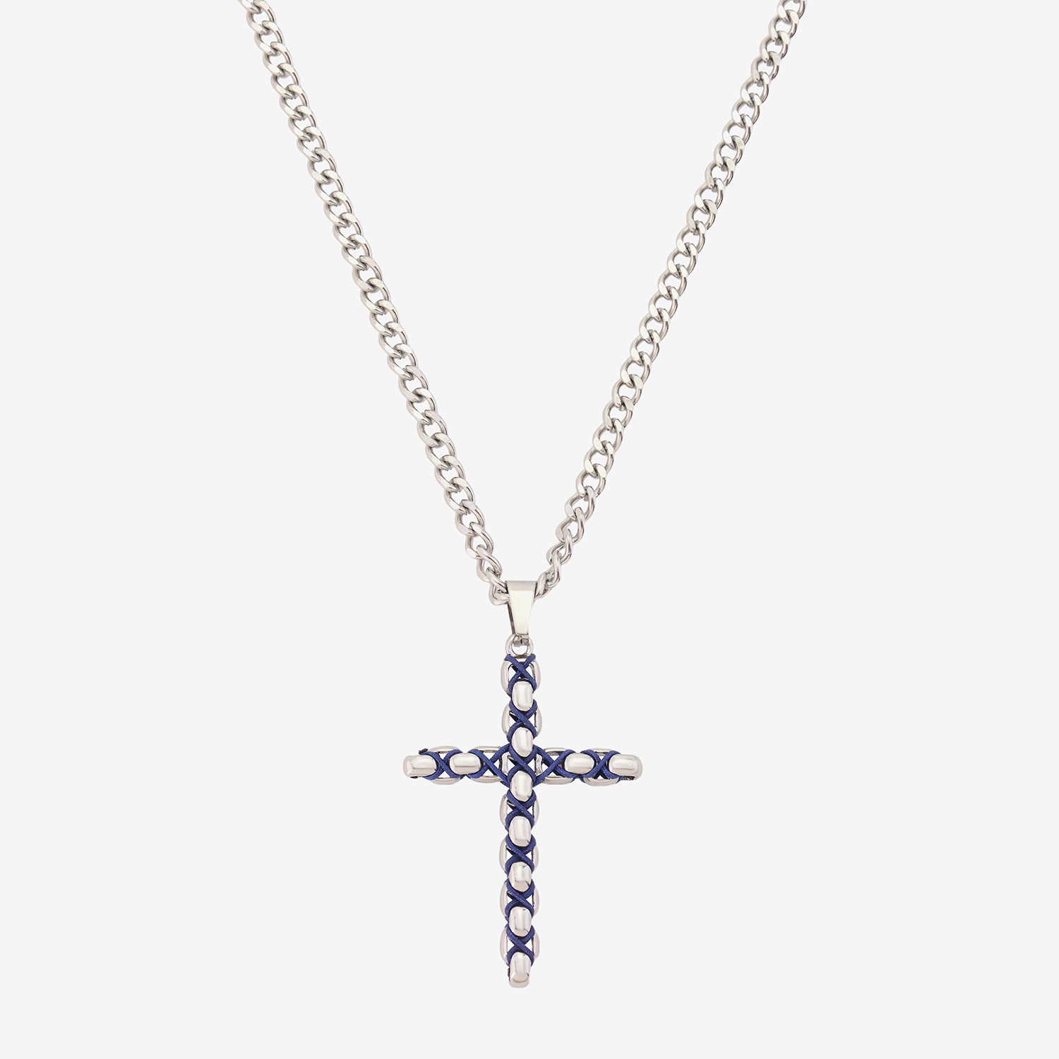 J.P. Army Mens 18 Inch Box Chain Necklace