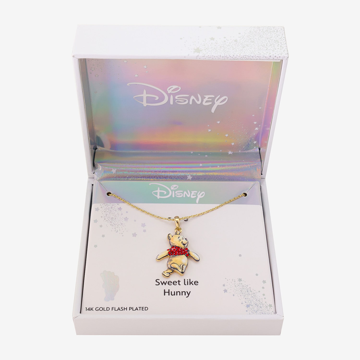 Disney Classics Womens 14K Gold Over Brass 16 Inch Cable Chain Necklace
