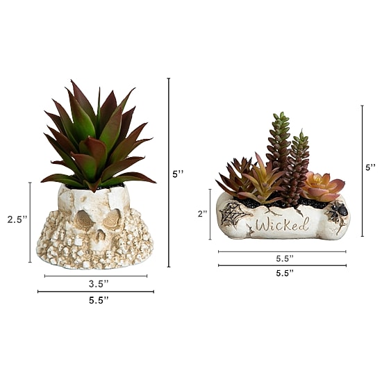 Nearly Natural 2-pc. 5" Haunted Artificial Plant