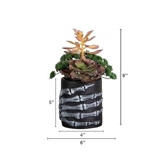 Nearly Natural 9" Skeleton Hand Artificial Plant