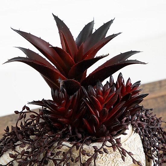 Nearly Natural 8" Horned Skull Artificial Plant