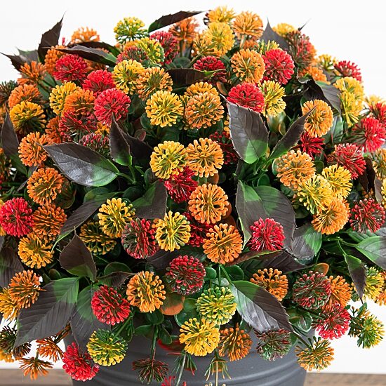 Nearly Natural 16" Mixed Mum Artificial Flowers