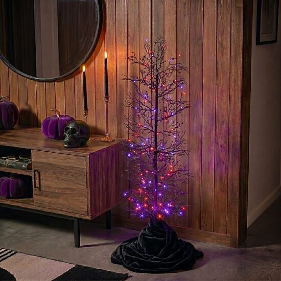 Nearly Natural 4ft Spider Twig 100 Indoor Artificial Tree