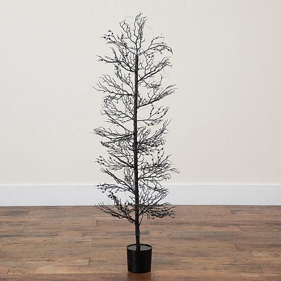 Nearly Natural 4ft Spider Twig 100 Indoor Artificial Tree