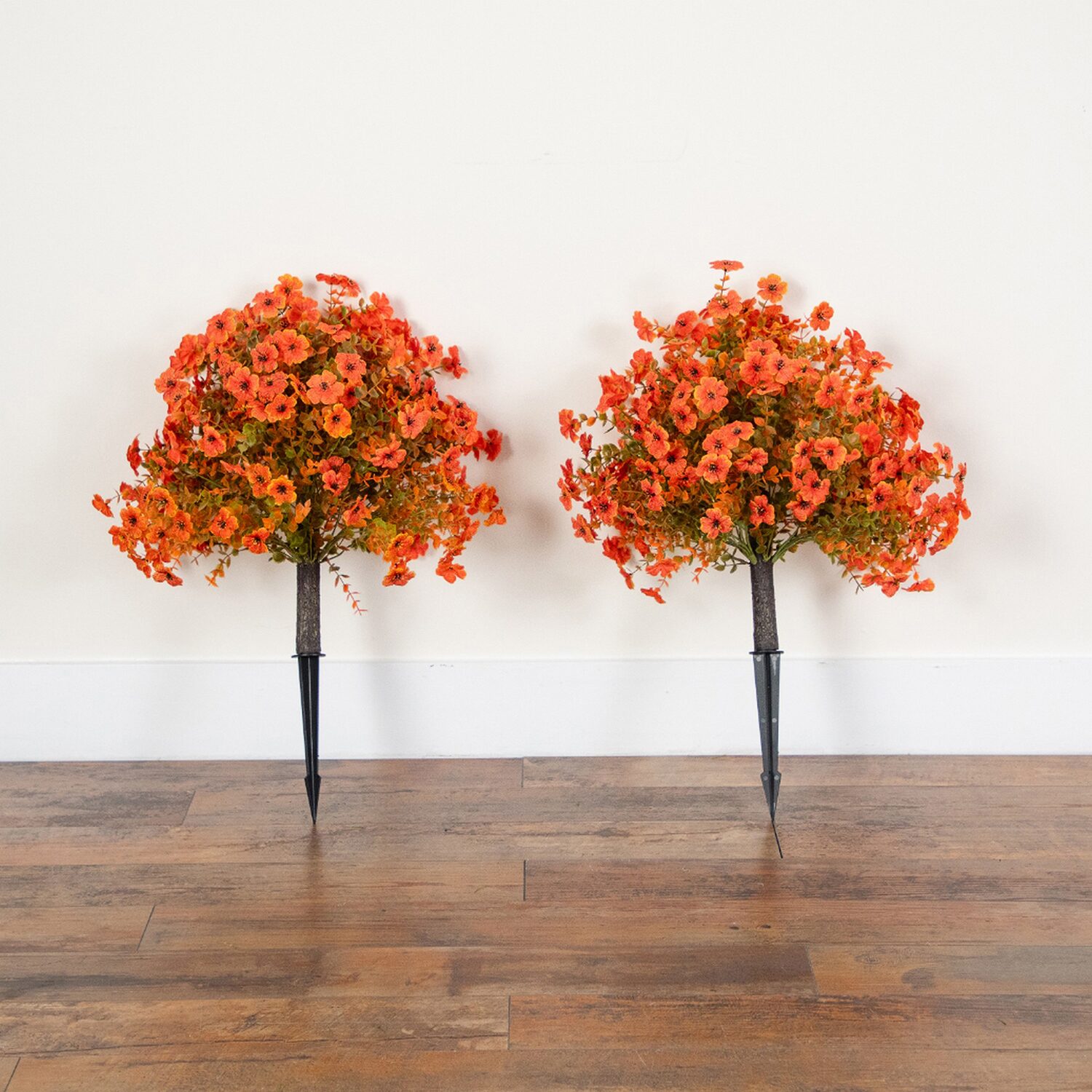 Nearly Natural 2-pc. 26" Daisy Integrated Ground Stake Artificial Plant