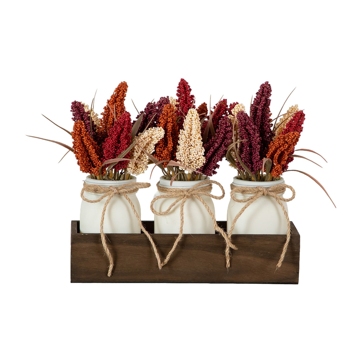 Nearly Natural 10.5" Sorghum Rustic Artificial Plant