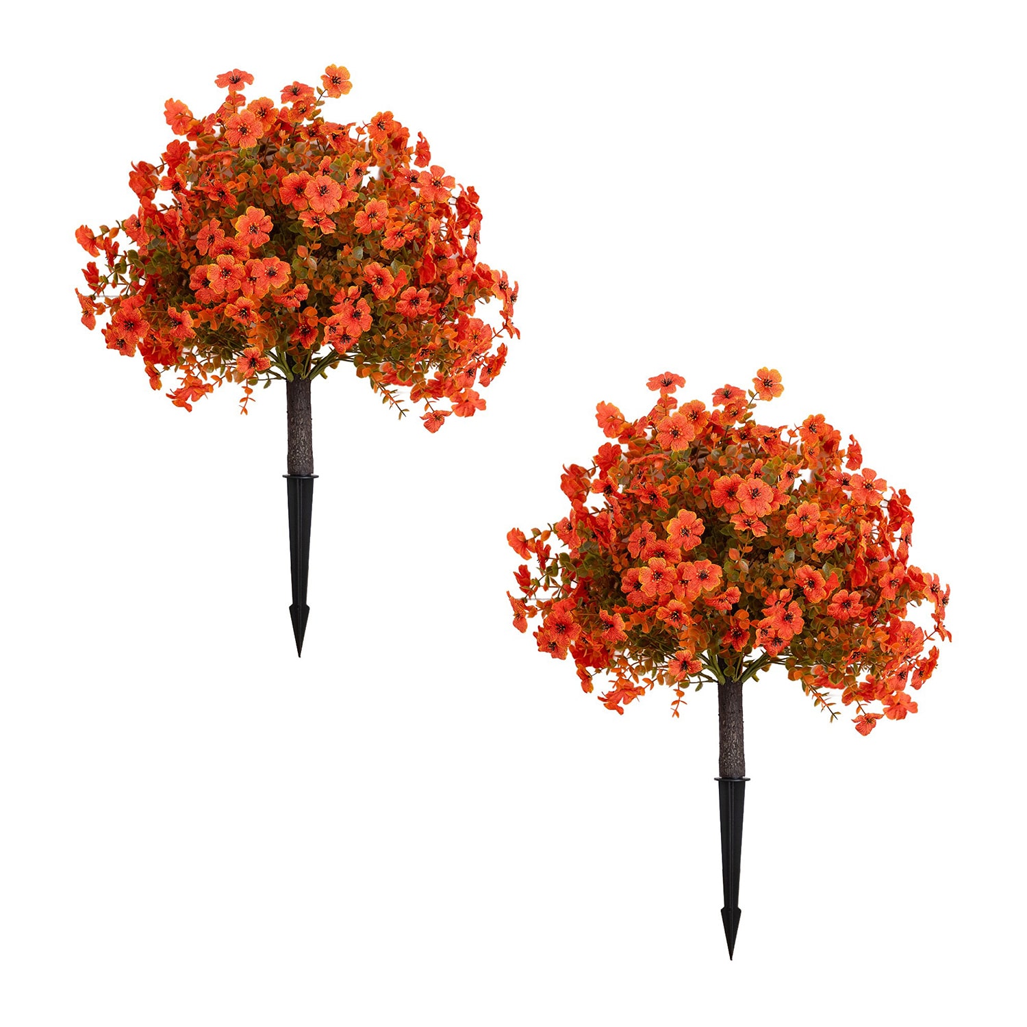 Nearly Natural 2-pc. 26" Daisy Integrated Ground Stake Artificial Plant