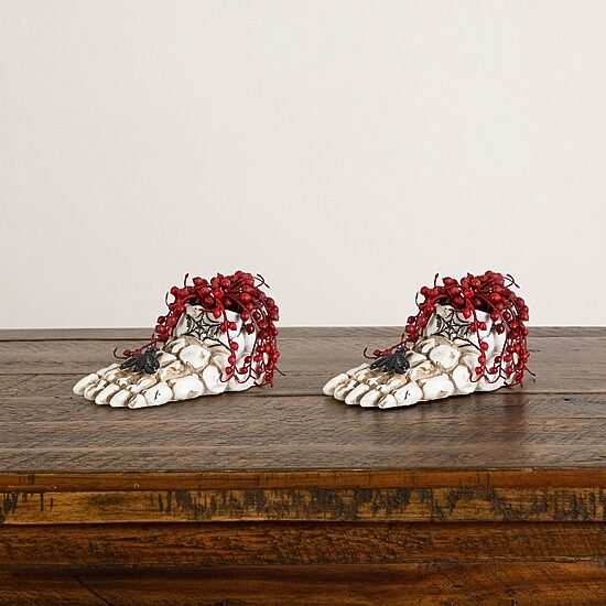 Nearly Natural 2-pc. 3" String Pearls Skeleton Foot Artificial Plant
