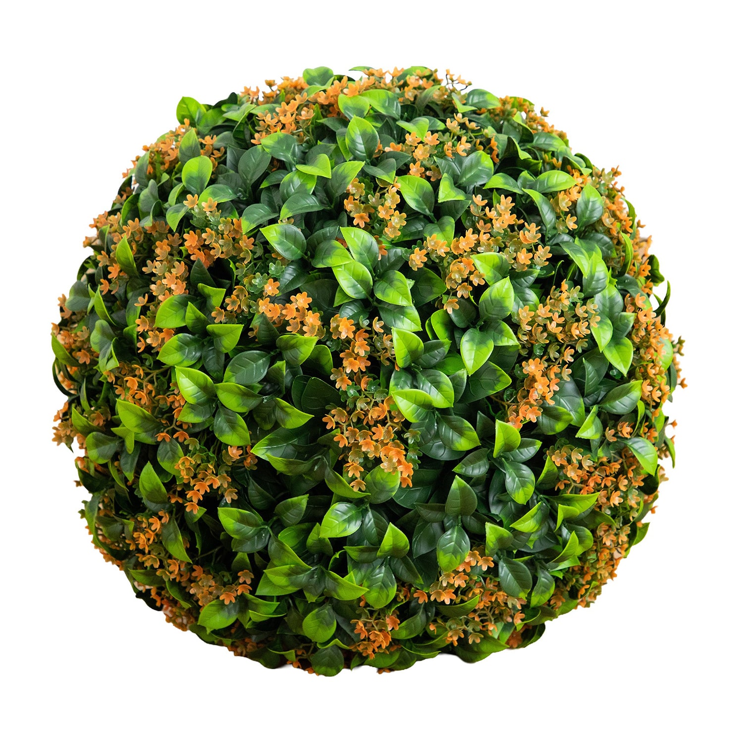 Nearly Natural 15" Flowering Boxwood Artificial Plant