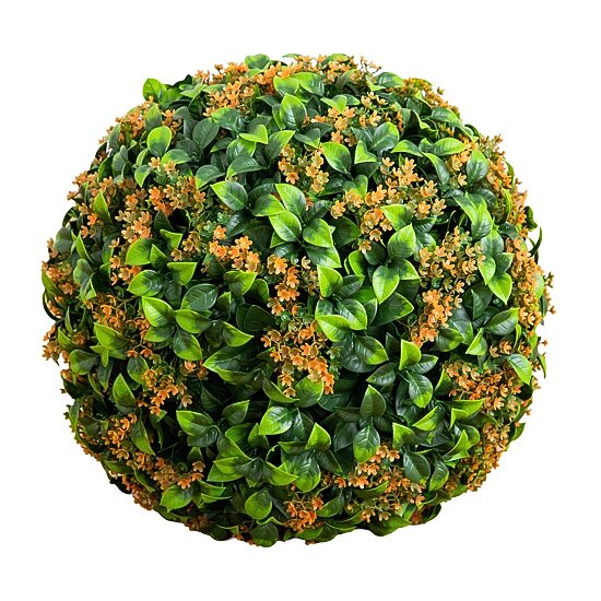 Nearly Natural 15" Flowering Boxwood Artificial Plant
