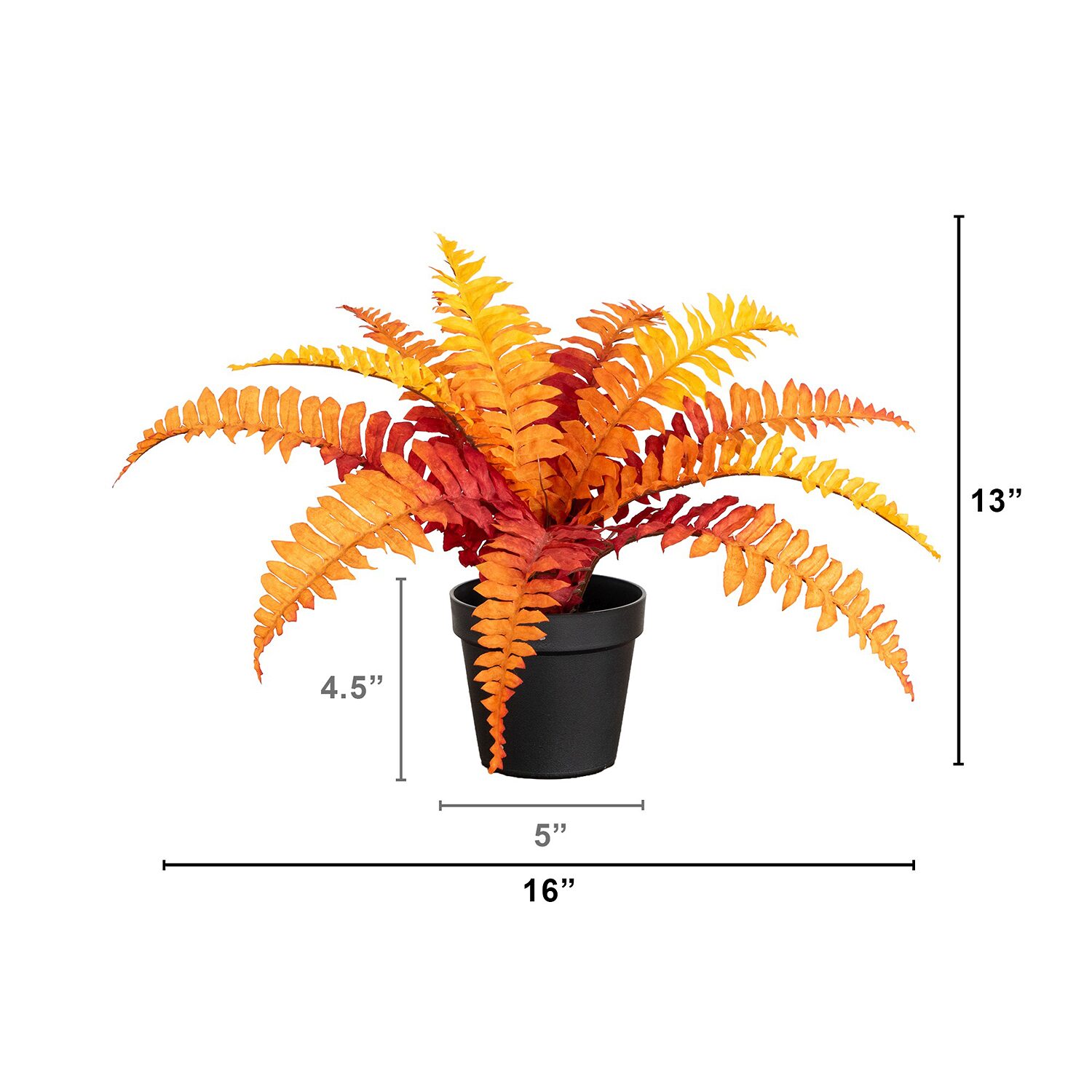 Nearly Natural 13" Boston Fern Artificial Plant