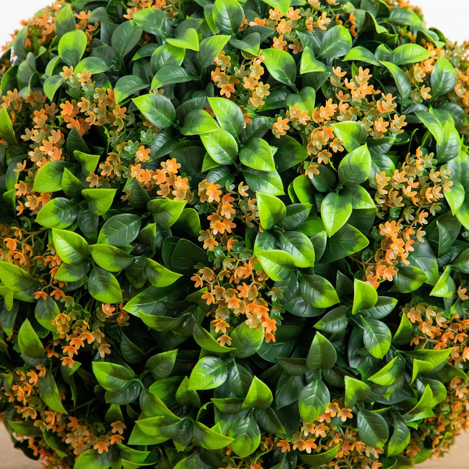 Nearly Natural 15" Flowering Boxwood Artificial Plant