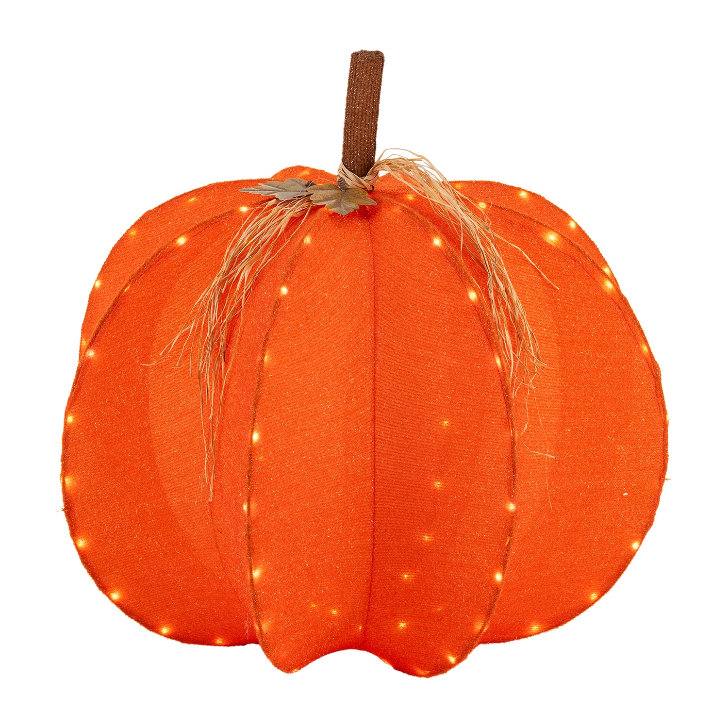 Glitzhome 32" Foldable Pumpkin Thanksgiving Yard Art