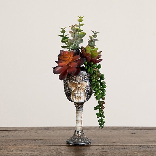 Nearly Natural 11" Skull Artificial Plant