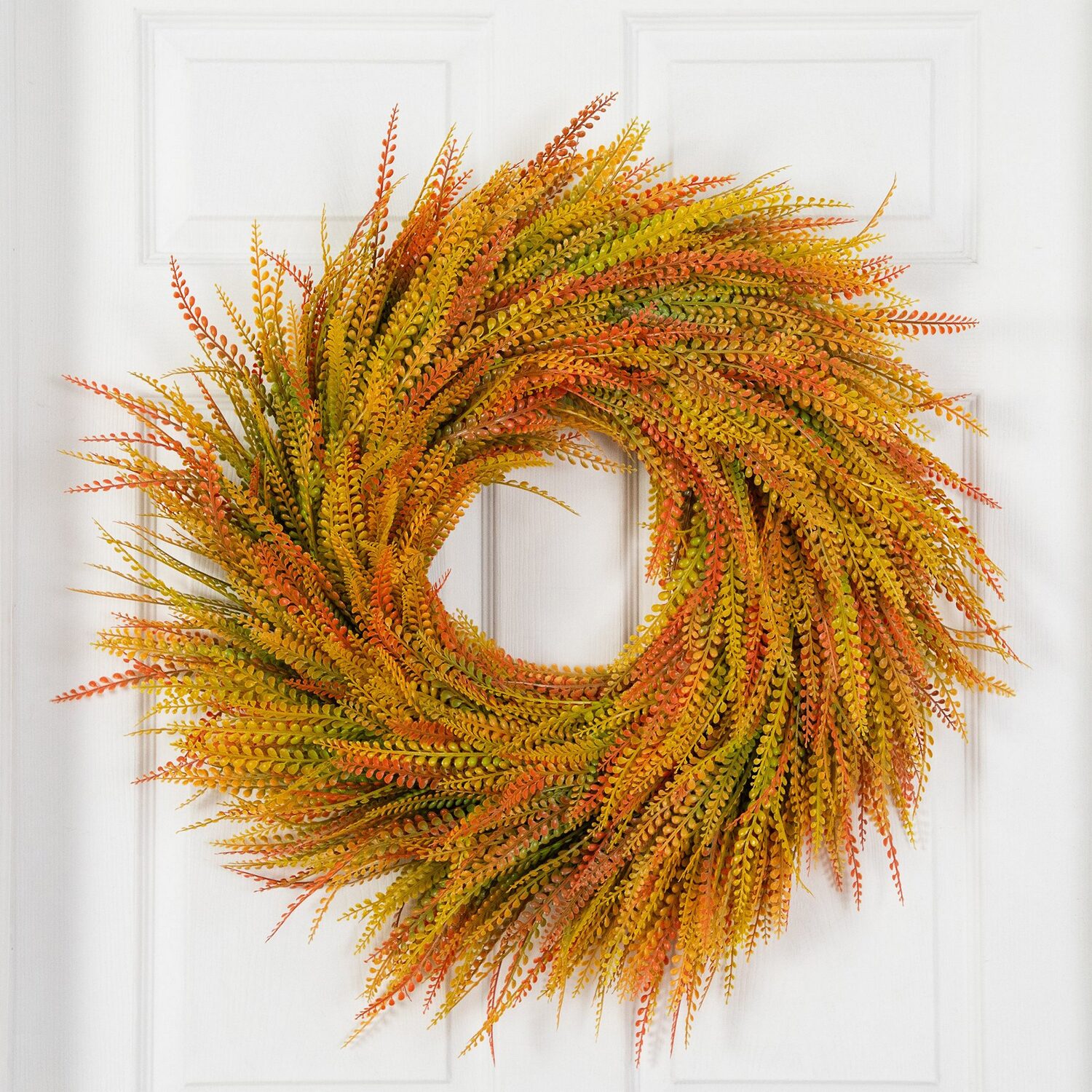 Nearly Natural 28" Wheat Wreath