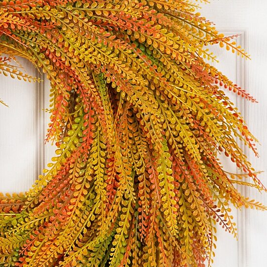 Nearly Natural 28" Wheat Wreath