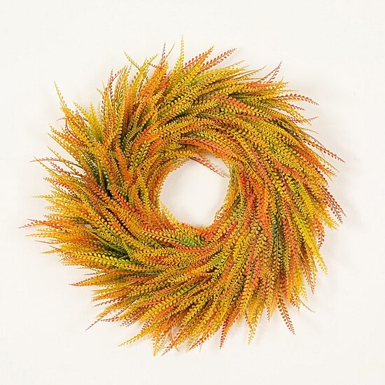 Nearly Natural 28" Wheat Wreath