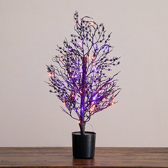 Nearly Natural 2ft Spider Twig 50 Indoor Artificial Tree