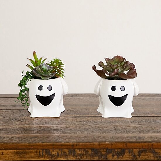 Nearly Natural 2-pc. 5" Happy Ghost Artificial Plant