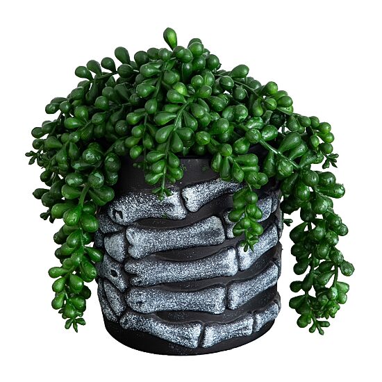 Nearly Natural 7" String Pearls Skeleton Hand Artificial Plant
