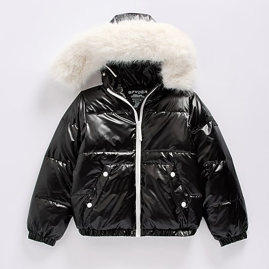 Spyder Little & Big Kid Girls Weather Resistant Heavyweight Puffer Jacket