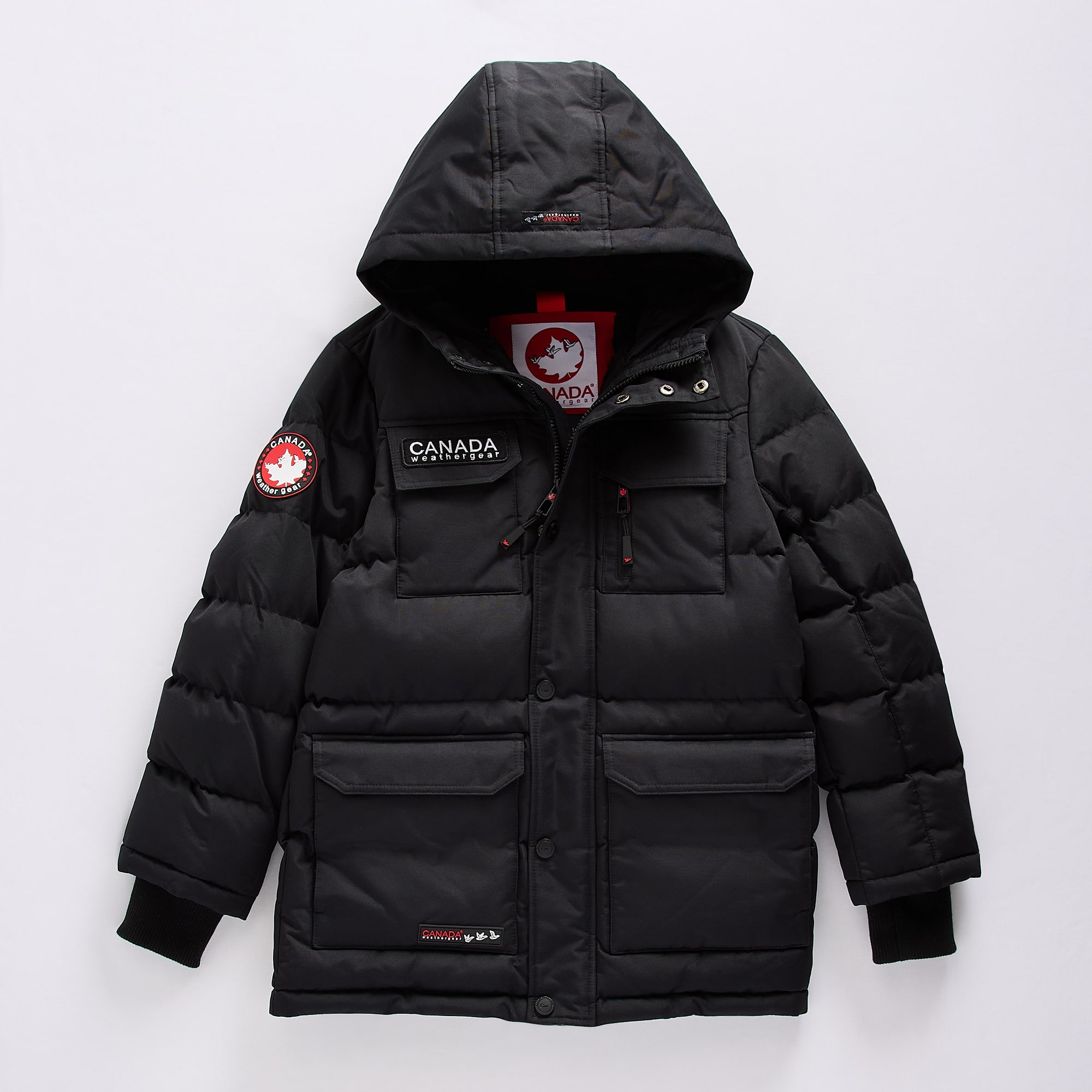 Canada Weather Gear Boys Water Resistant Heavyweight Parka