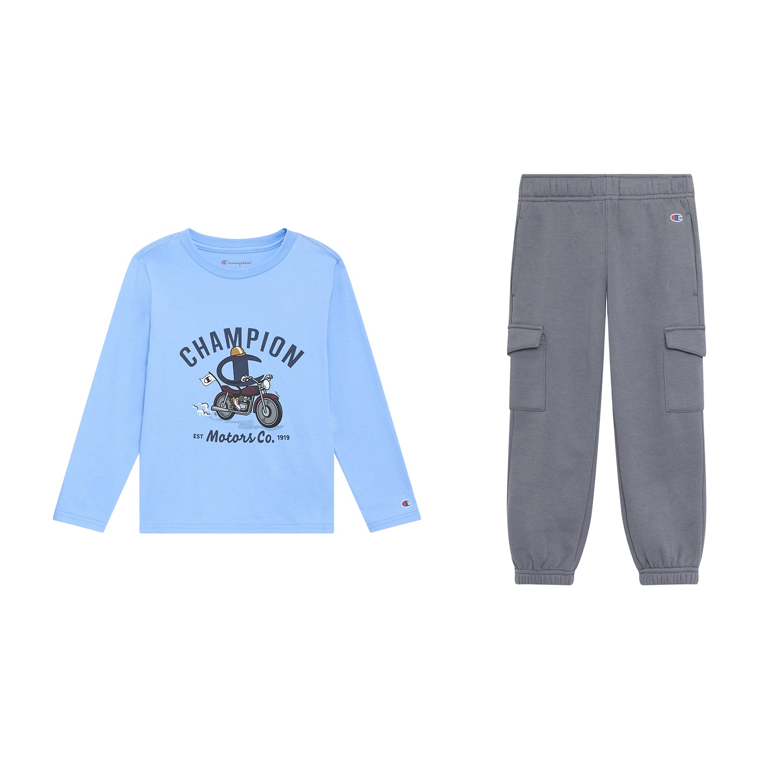 Champion Little Boys Knit 2-pc. Pant Set