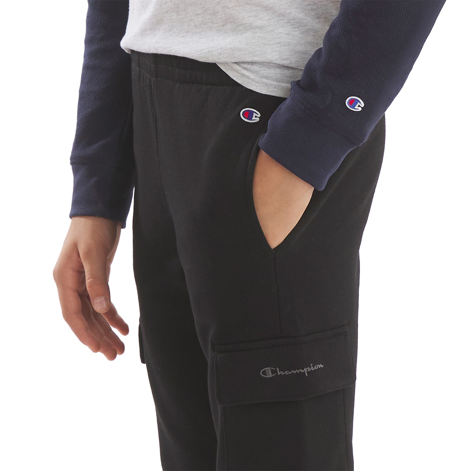 Champion Big Kid Boys Cuffed Active Cargo Pant